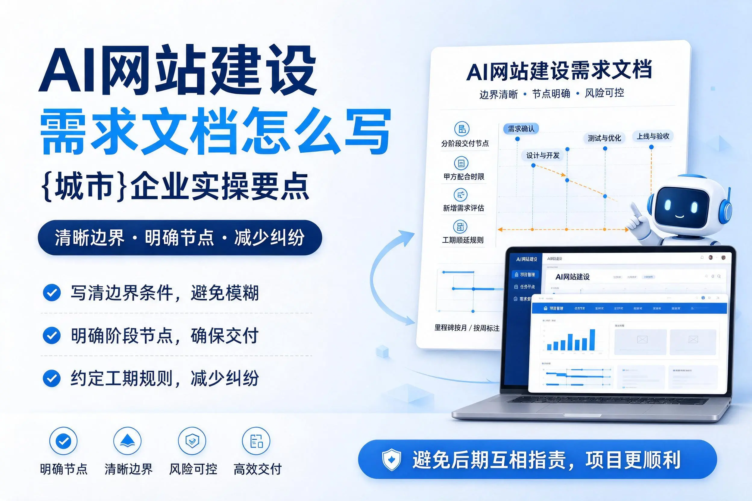 AI网站建设需求文档怎么写，昌江企业实操要点