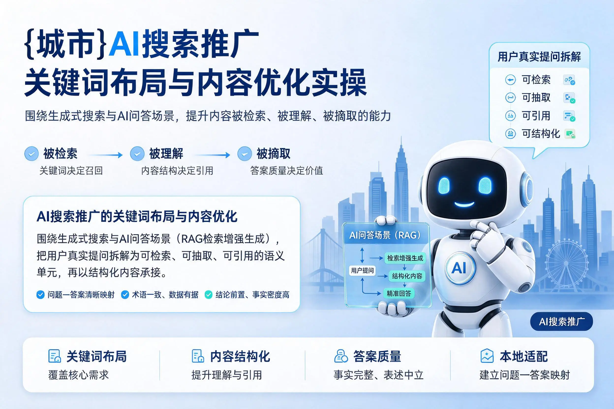 昌江AI搜索推广关键词布局与内容优化实操
